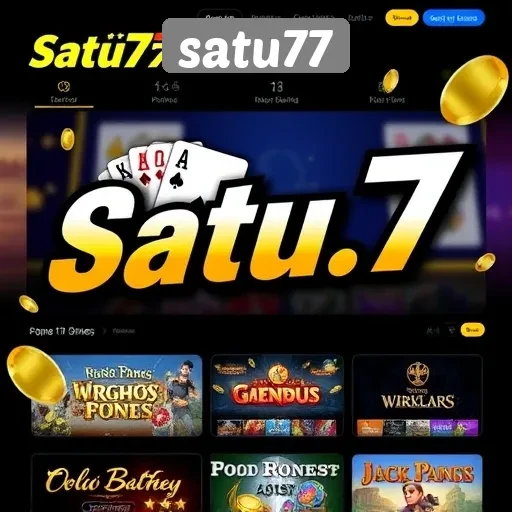 Mengenal Satu77 Situs Game Online Terpercaya di Indonesia